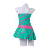 Winx Club Stella Green Pink Dress Set Outfits Cosplay Costume